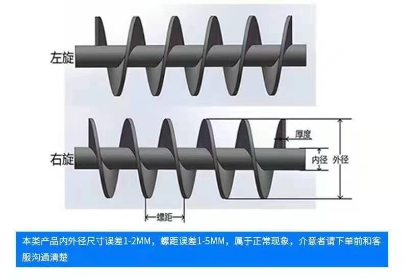 枣庄市不锈钢螺旋叶片不锈钢螺旋叶片 - 方案